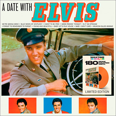 Elvis-Presley-A-Date-With-Lp-Waxtime-Color-Vinilo-Vinyl