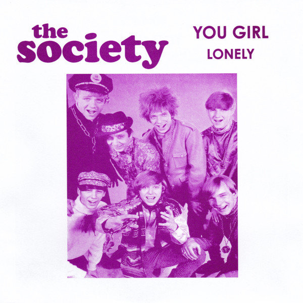 The Society-You girl lonely-Sg-Vinilo