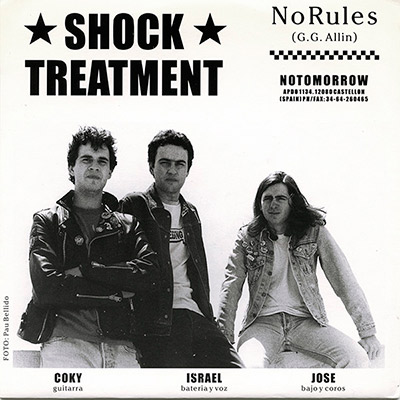 Shock-Treatment-No-Rules-Split-No-Tomorrow-Sg-Vinilo